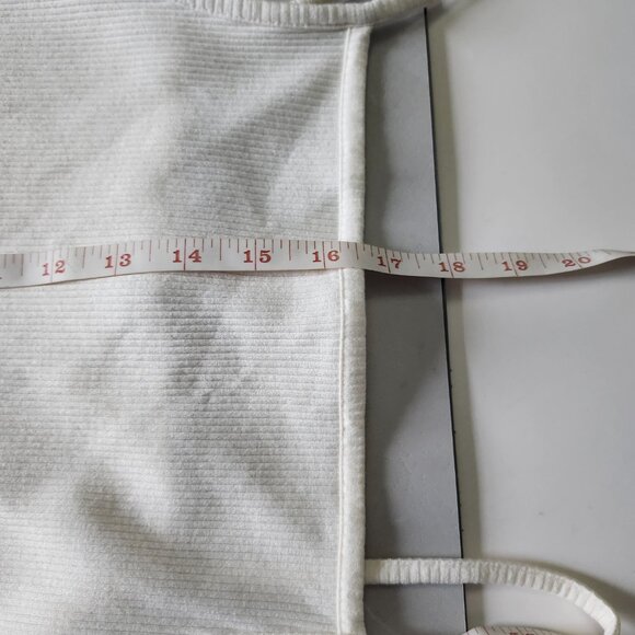 & OTHER STORIES | White Ribbed Tank - Picture 9 of 10